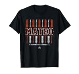 Vintage Baseball Bat Gameday Jorge Mateo Baltimore MLBPA T-Shirt