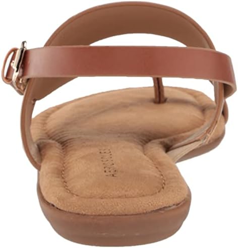 Aerosoles Women's Avea Flat Sandal, Gold Metallic, 5 | Image 2