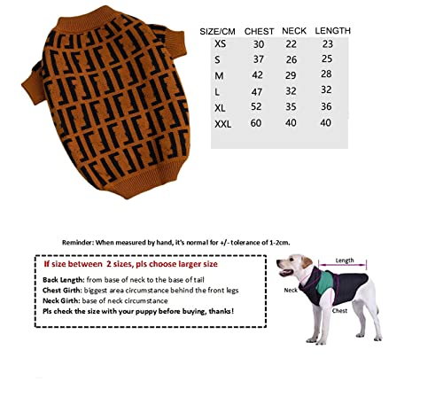 DHGTEP Maglioni per Cani Bulldog Francese