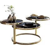 LIEFERUMFANG ✔ Ein Couchtisch ohne Dekoration // Montageanleitung und Montagematerial inklusive.