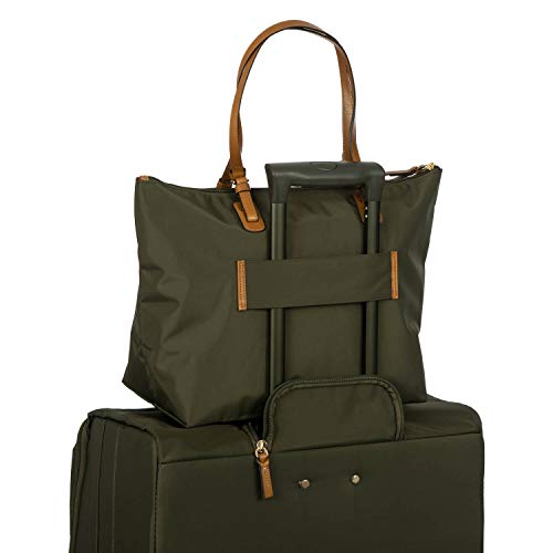 Image of Bric's X-Collection Sportina Large 3-in-1 Tote Bag, Water-Resistant Carry-On w /Pass-Through, Adjustable Strap & Pouch