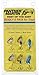Panther Martin BE6 Best of The East Spinners Fishing Lure Kit - Assorted - Pack of 6
