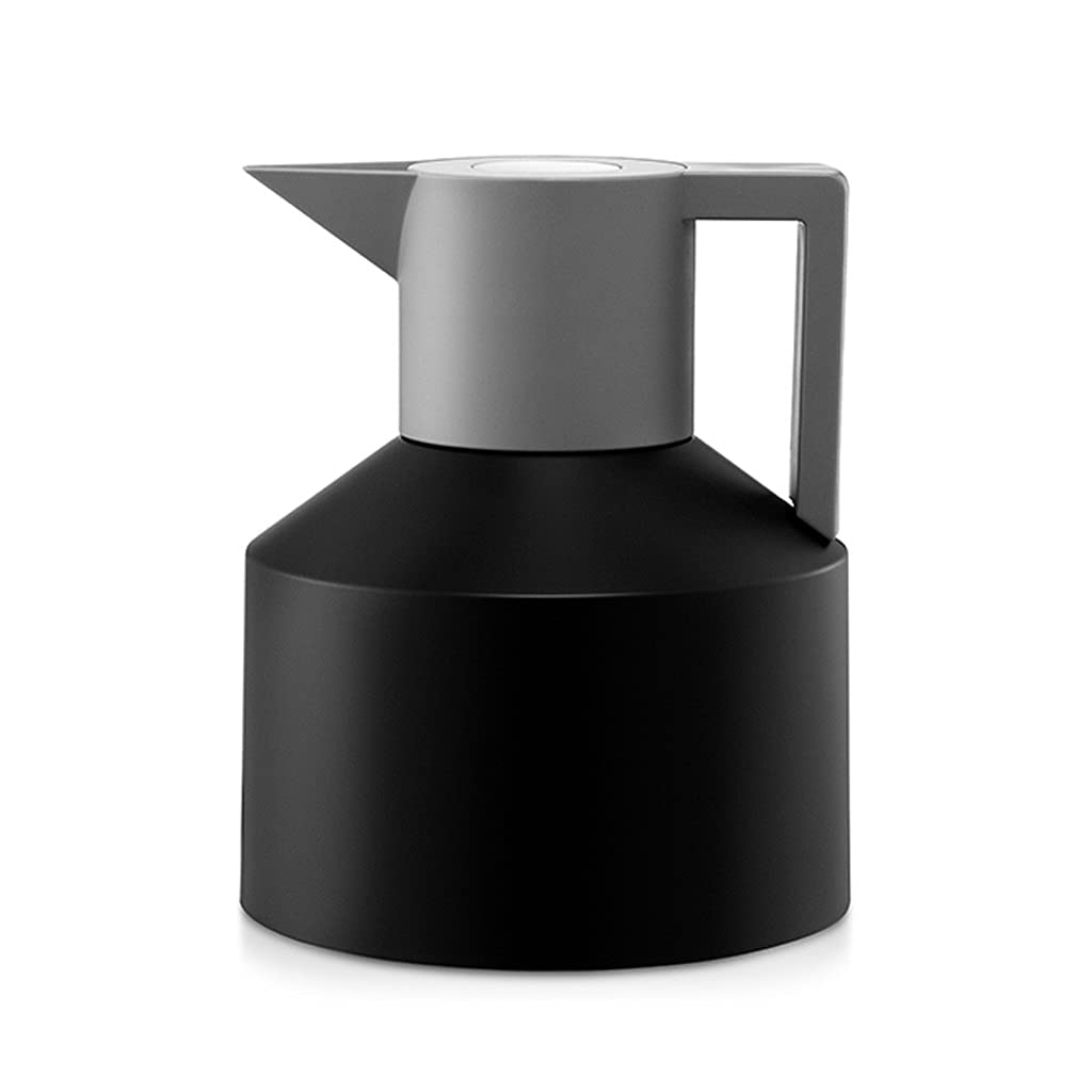 Pichet isotherme en acier inoxydable blanc ou noir de grande capacité 1,5L