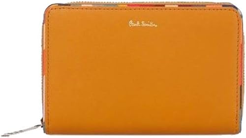 Amazon ポールスミス Paul Smith 財布 レディース財布 スワールトリム 2つ折り財布 イエロー Paul Smith ポールスミス 財布