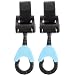 ibasenice Stroller Hooks for Hanging 2pcs Rotating Stroller Hooks Mommy Stroller Clips Universal Stroller Accessories for Mom Purse Shopping Grocery Bag Diaper Bag