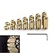 Universal Motorcycle Reusable Brass Wheel Spoke Balance Weights Refill for Super Motor,Dual Sport,Metric Cruisers,Vintage,etc (14)…
