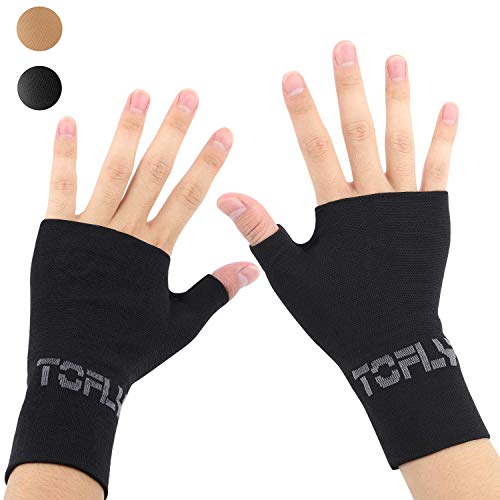 TOFLY Compression Arthritis Gloves, 1 Pair, Thumb & Wrist Support for Men Women
