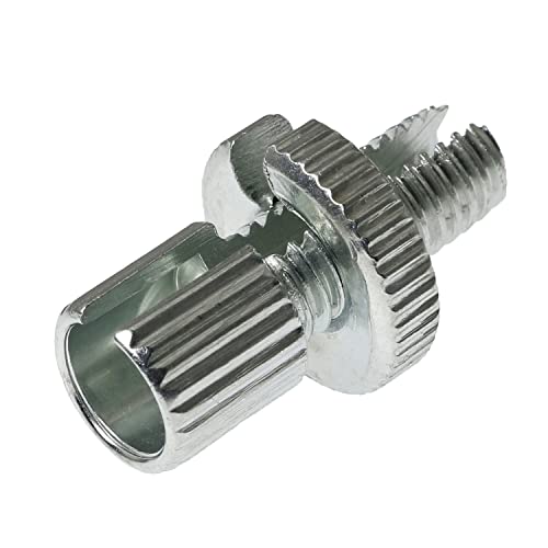 Dzs Elec 4Pcs Motorcycle 8Mm Clutch Brake Cable Regulator Olives And Silver 28Mm Length Clucth Brake Cable Adjuster For Motorcycle Universal Cable Adjuster Nut Bolts #TOP2