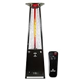 Lava 2G A-LINE 8 ft. Remote Control 66000 BTU Portable Propane Pyramid Patio...