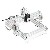 TOPQSC 20 X 17cm Máquina De Grabado Láser Kit de Bricolaje Instrumento de Talla CNC Kits de Grabado Láser Por Cortadora de Madera Escritorio Con Impresora CNC de Corte Para Principiantes (2500mW)