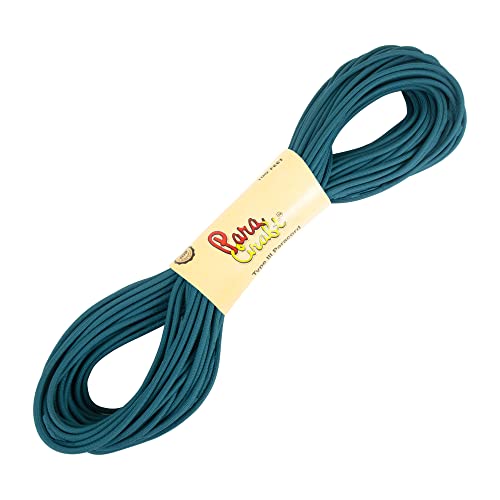 Image of 550 para Cord Parachute Survival Cord Rope Spec Type III 7 Strand Paracord Rope, Military Grade Nylon 4mm Diameter(Torquoise, 10)