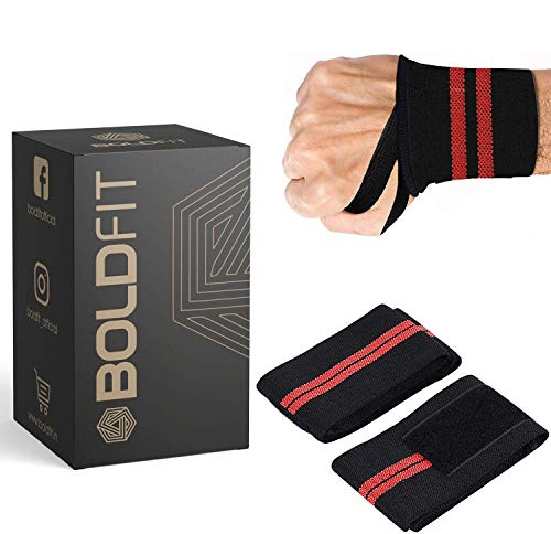 Boldfit Wrist Band for Gym Workout Wrist Support for Gym Straps for Men Hand Band Strap for Man Accessories for Men Workout Wrists Supporter wrap for Man Workouts Accessories for Women Hand Wraps