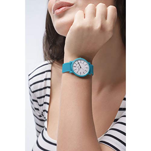 Montre silicone bleu OPSPOSH-06 accessoire mode vintage chic