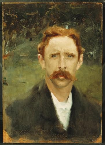 Affiche toile Mon ami Chadwick de John Singer Sargent portrait d'art mural pour salon 60x90cm