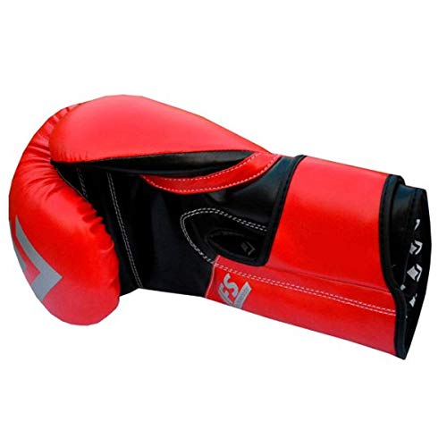 Luva De Boxe Training 12 Oz, Vollo Sports, Vermelha