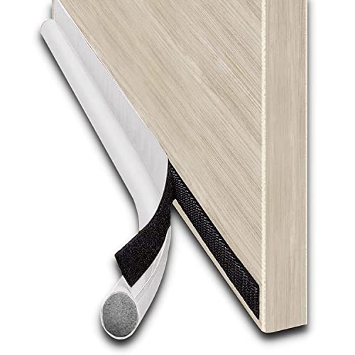 Tkekruh Porte Bas Joint Strip, Fond Joint De Porte, Bas de Porte Isolation Thermique et air Froid avec Protection à Joint Isolation D'étanchéité, Résistant à la Poussière, au Vent et aux Insectes Cover