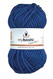 Nadelstärke 6-7 50g myboshi original No.1 Wolle Fb.153 ozeanblau