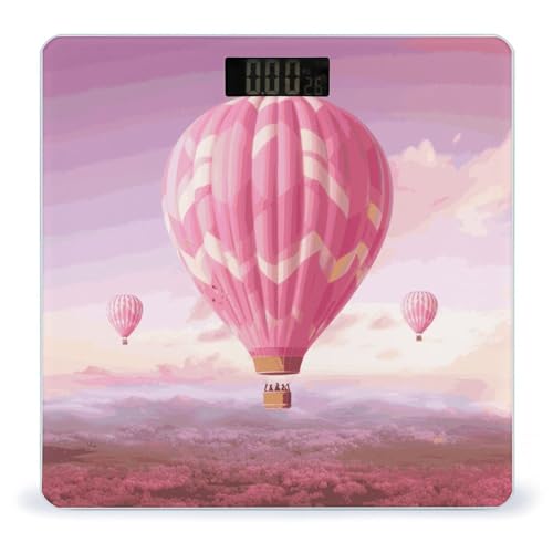 Báscula de baño digital FekiLoot con pantalla grande miniatura 1