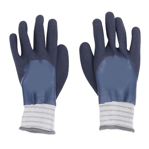 Marhynchus Gants Isolés électriques 1000V, Isolation de Paume en Caoutchouc pour le Travail D'électricien, 2 Paires de Gants de Protection Antidérapants contre les Chocs, Respirants et