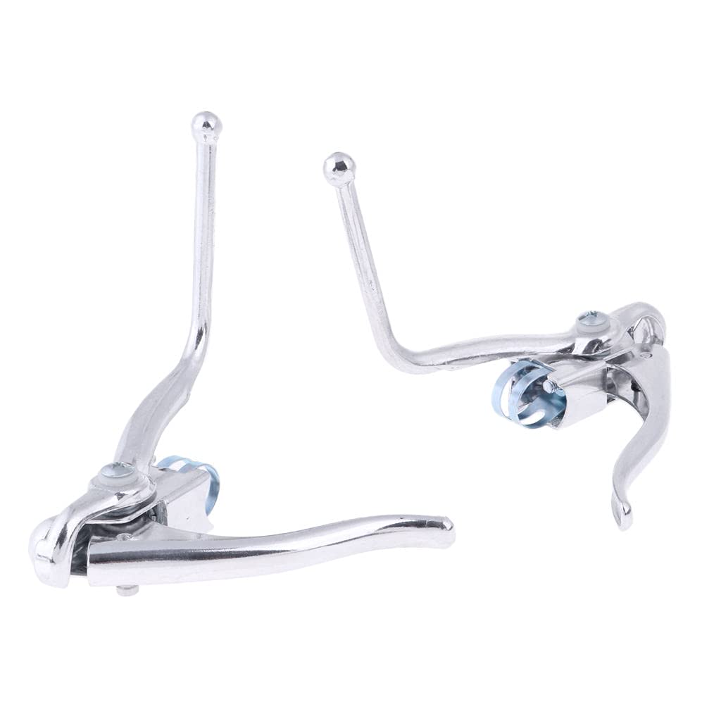 1 Paar Aluminiumlegierung Paar Bremshebel Rennrad Lenker Fahrrad Bremsgriffe Bremsen Sport & Freizeit