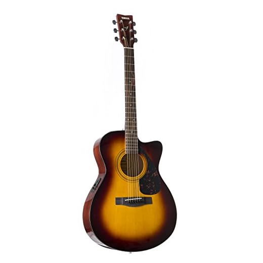 YAMAHA FSX315CTBS - Guitarra electroacústica, Marrón (Tobacco Brown Sunburst)
