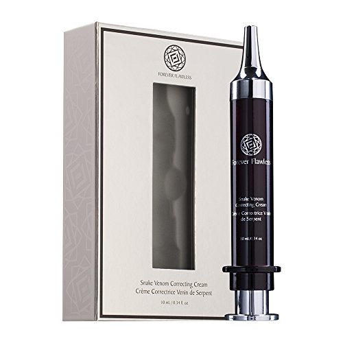Forever Flawless Diamond Infused Snake Venom Correcting Cream for Wrinkles Fine Lines Anti-Aging Skin Care Treatment FF50, 10ml