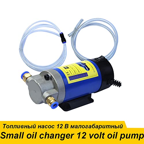 Bomba de transferencia de aceite de motor de CC de 12V portátil para vehículos 4