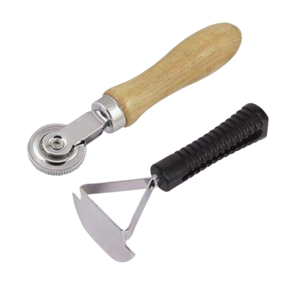 Car Tire Repair Kit Auto Tyre Puncture Repair Tools Patch Thickness 6mm Ball Bearing Roller for Stitcher Liner Scraper