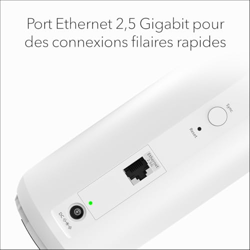 Netgear Orbi WiFi 7 Série 370 Satellite RBE370 - vue 7