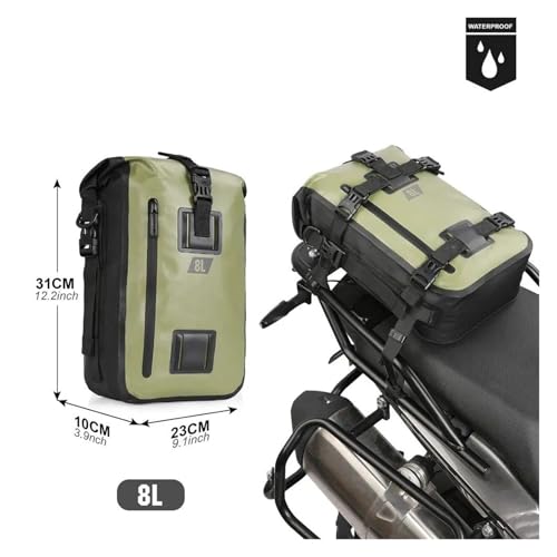 Bolsas Asiento Motocicleta impermeable 8L/15L/30L para sillín 2