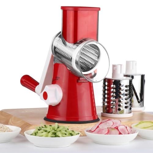 Cortadora manual multifuncional para verduras roja miniatura 6