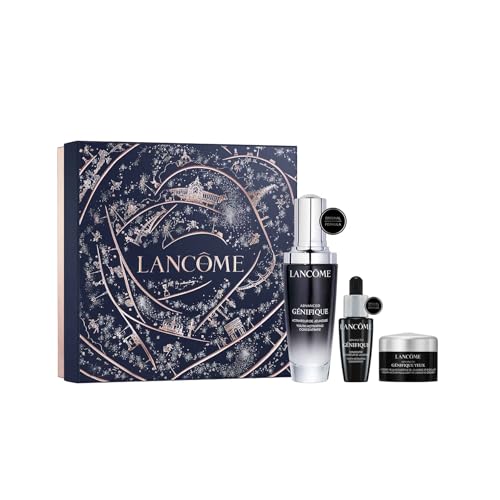 Consejos para Comprar Lacome los 10 mejores. 40 Lancôme, Advanced Génifique, Set de Regalo, Suero Advanced Génifique 50 ml y 10 ml + Crema Para Contorno de Ojos Advanced Génifique 5 ml, Para Una Piel Luminosa y Sin Líneas...