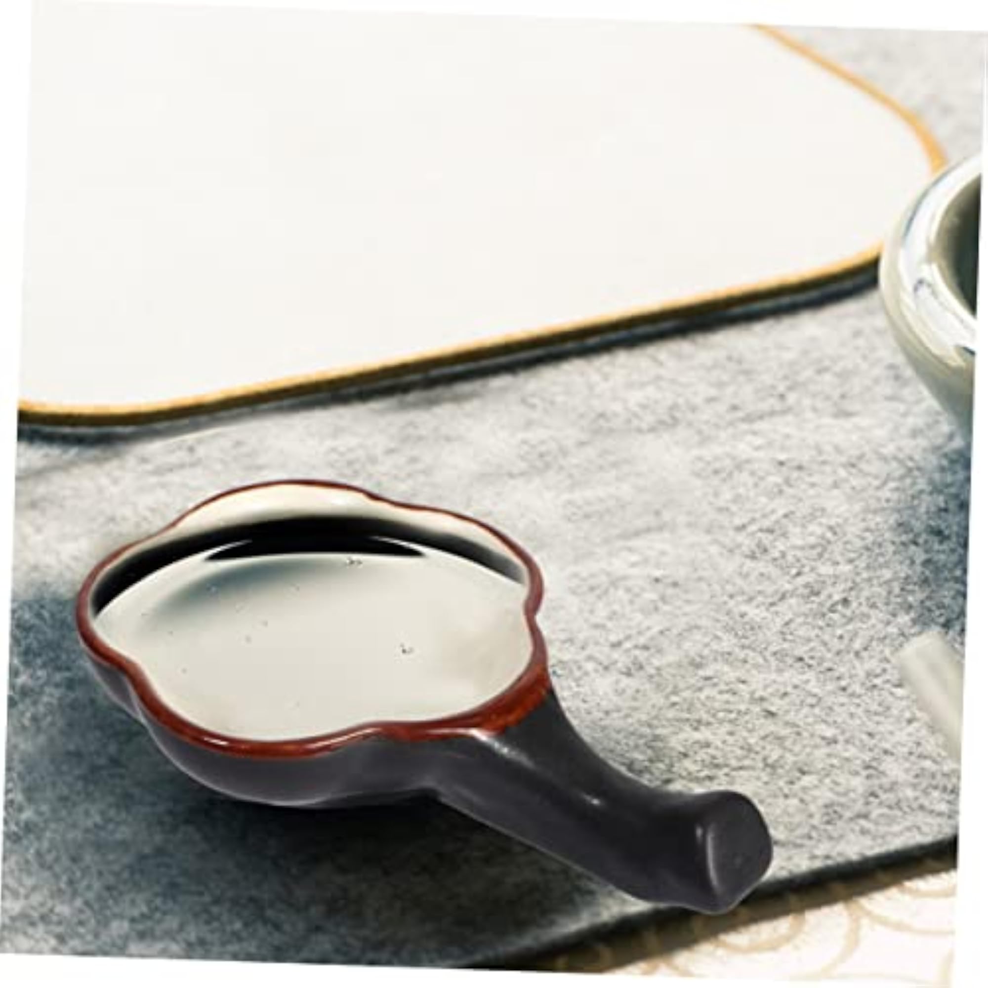 Ceramic Ink Plate Calligraphy Brush Palette