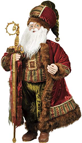 asca（アスカ）　スタンディングサンタクロース Amazon.co.jp: ASCA オブジェ スタンディングサンタ 50×50×90cm