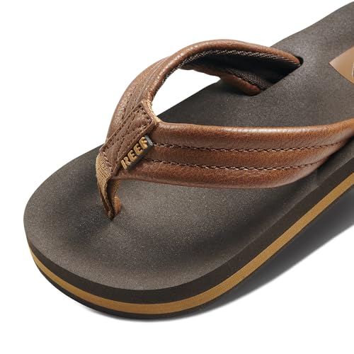 Image of REEF Boys Kids Ahi Beach Flip Flop, Soft Cushion Footbed, Water Friendly