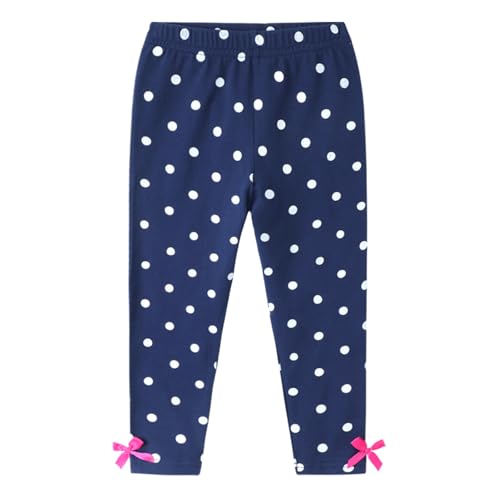 Image of HILEELANG Toddler Girl Easter Outfit Spring Summer Cotton Leggings Pants Tees Shirts Clothing Sets