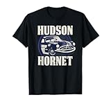 Disney Pixar Cars Hudson Hornet Vintage Race Car Badge T-Shirt
