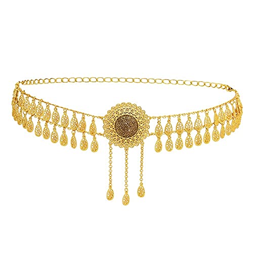 Chaînes de taille de danse du ventre ajustables pour sublimer les hanches sans inconfort
