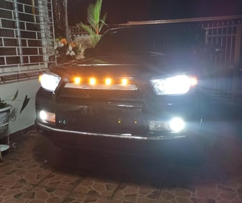 Juego de 4 Lámparas LED Ámbar para Parrilla Frontal miniatura 4