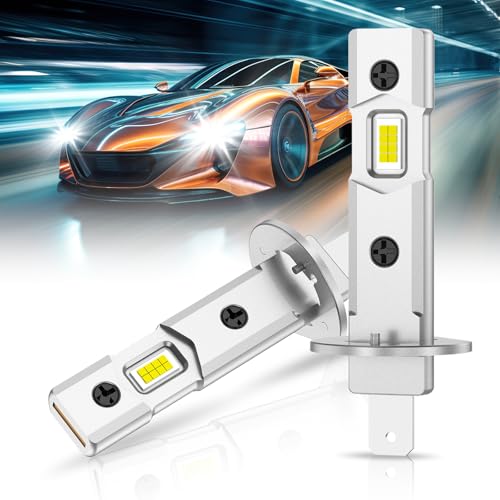Bombilla LED H1 para conducción nocturna segura con kit H3 universal 6500K de 12V