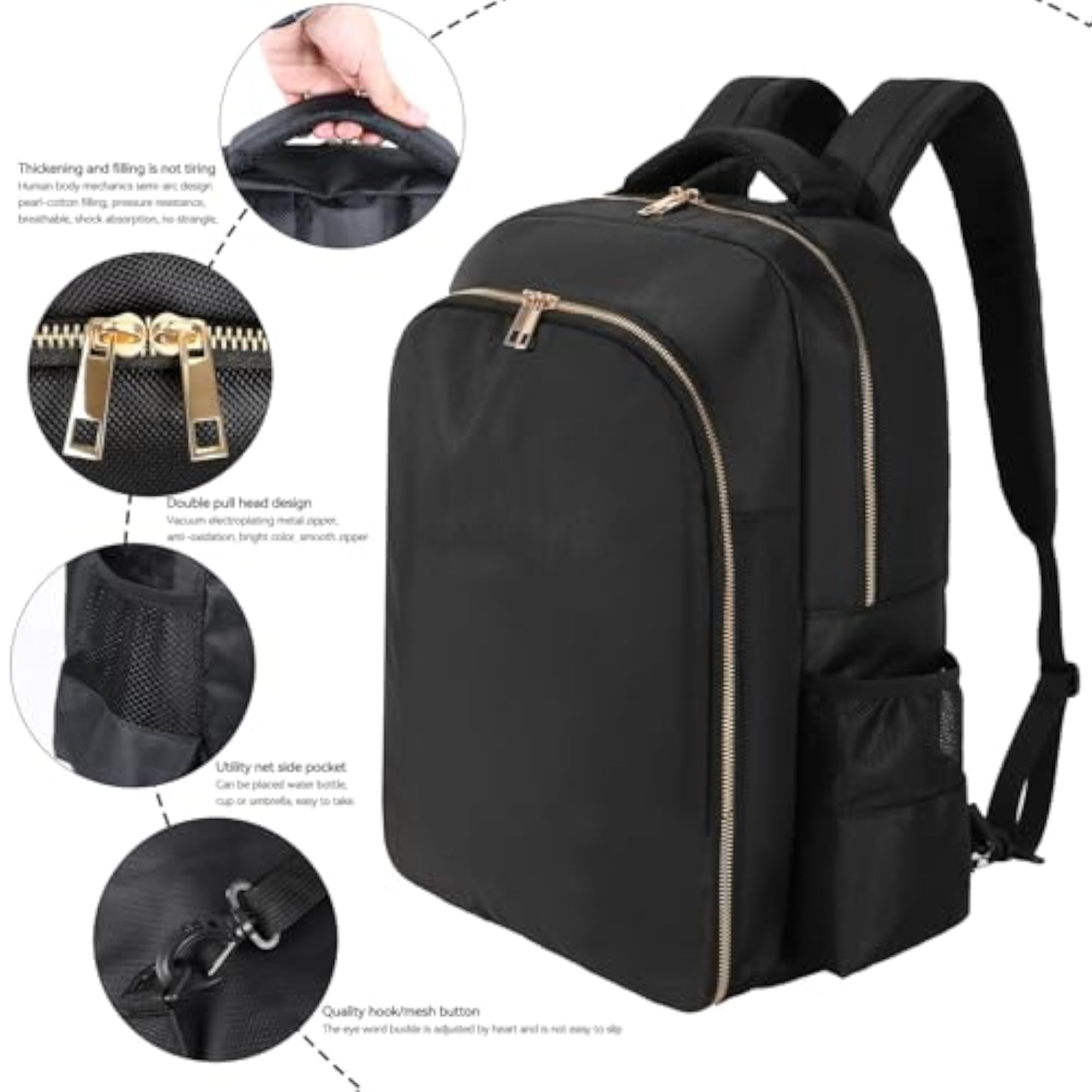 Waterproof Barber Supplies Bag for Clippers & Accessories