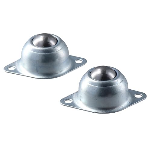 Miniatura 3 de 6 unidades de transferencia de bolas rodantes de 0.55 pulgadas, ruedas de bola de rotación de 360º, rodamientos de transferencia de capacidad de