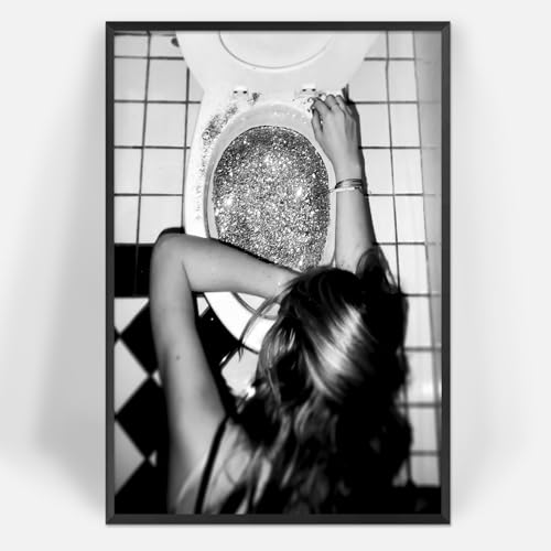 KIJDID Toile murale avec cadre « After The Disco Party » – Impressions sur toile pour salle de...