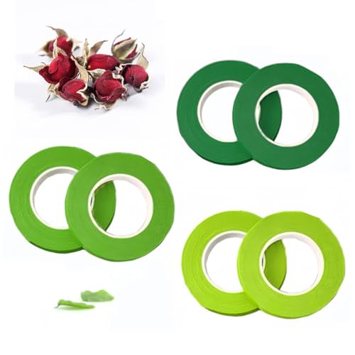 Opiniones y reviews de Cintas florales los más solicitados. 42 Kit De Arreglos Florales, Cinta para Arreglos Florales,Adhesivos para Flores, Cinta Verde para Flores, Guirnaldas de Boda Y Otras Manualidades de Bricolaje, (Verde) 6 Rollos...