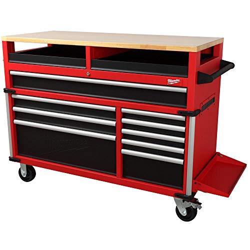 Milwaukee High Capacity 52 in. 11-Drawer Tool Chest...
