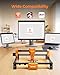 ACMER S2 Laser Engraver Machine for Beginners, 7W Laser Cutter Engraver for Tumbler, Wood & Acrylic, 300x300mm Working Area, 0.01mm Precision, 10000mm/min for DIY, Gifts & Small Business