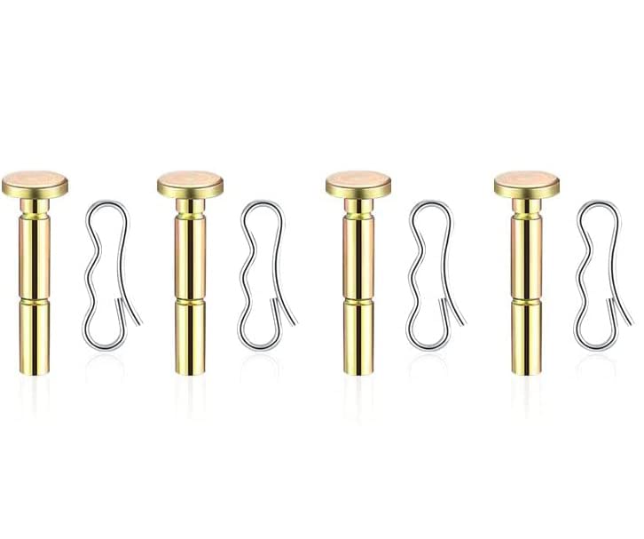 review Go-Cheers 4Pack 738-04124A Shear Pins & 714-04040 Bowtie Cotter Pins for MTD Troy-bilt Craftsman 738-04124A 738-04124 938-04124 714-04040 7188389 80-749 780-242 Snow Throwers