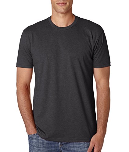 Next Level N6210 T-Shirt, Charcoal + Black (2 Shirts), X-Large