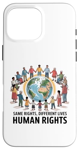 Women Rights We Are All Human �����Y �l���̑�t�@�� �X�}�z�P�[�X iPhone 16 Pro Max �p