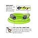 Flexzilla Garden Lead-in Hose with SwivelGrip, 5/8 in. x 10 ft., Heavy Duty, Lightweight, Drinking Water Safe, ZillaGreen - HFZG510YWS-E & Garden Hose Nozzle Kit, 3-Piece - HFZGAK01